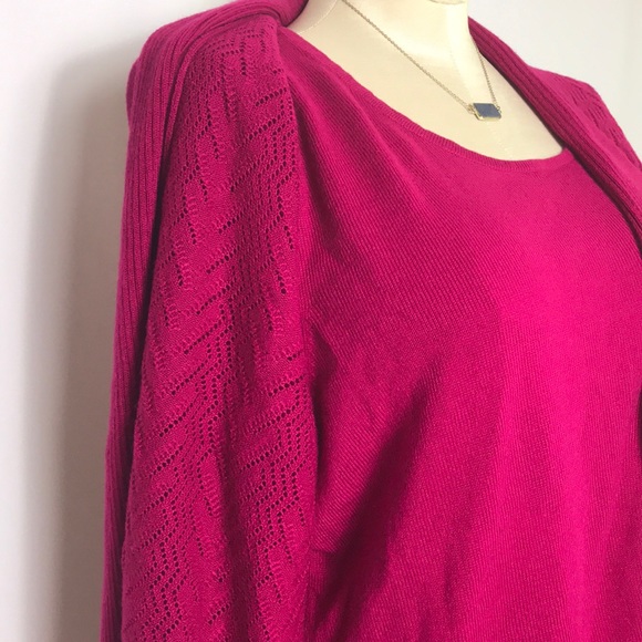 🌻 3/25 🌻 Napa Valley 2 pc Cardigan Cable Detail - Picture 4 of 8